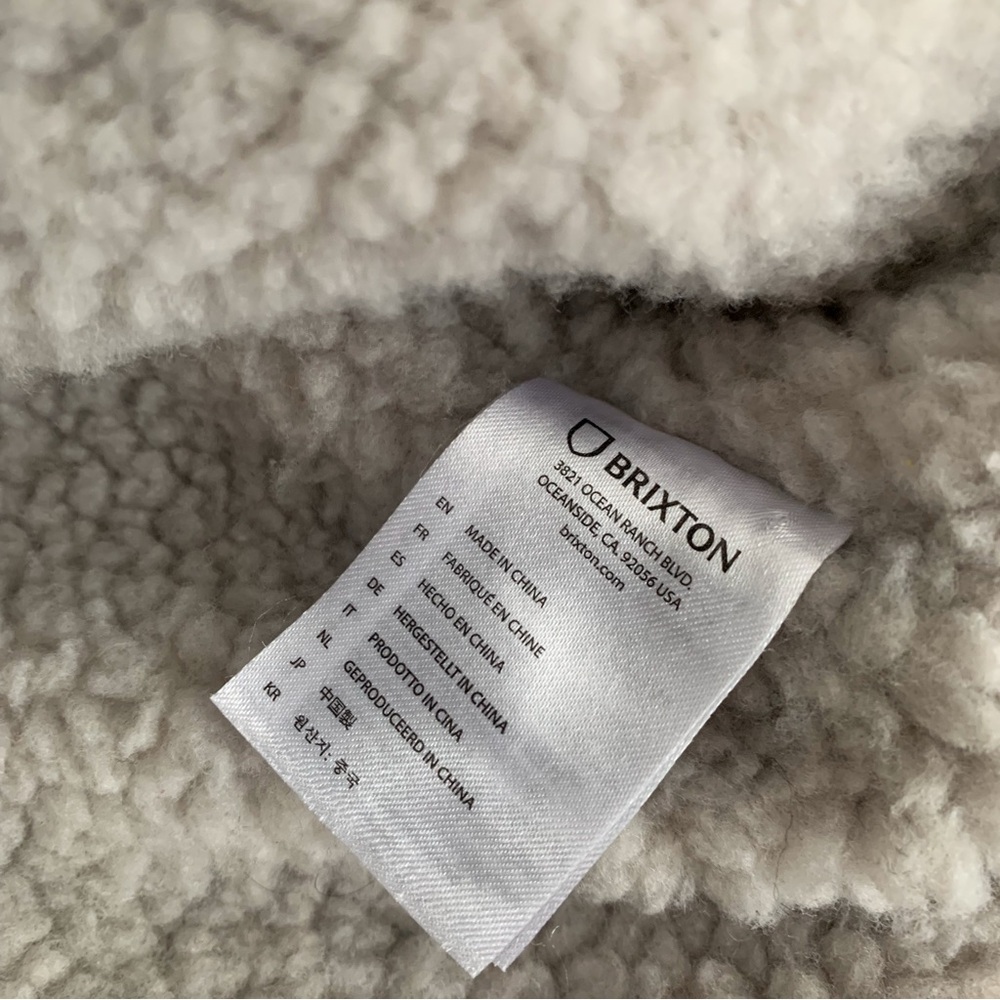 BRIXTON “nouvelle” sherpa-lined coat - Picture 7 of 9